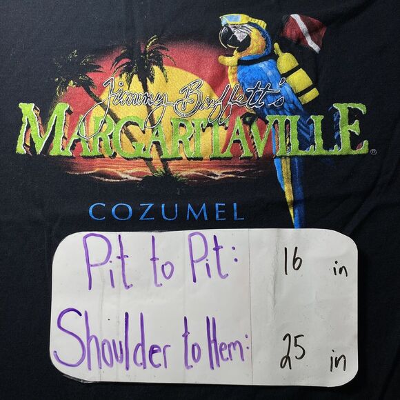 Jimmy Buffet Margaritaville Cozumel Youth XL Short Sleeve Graphic T Shirt - Picture 9 of 9